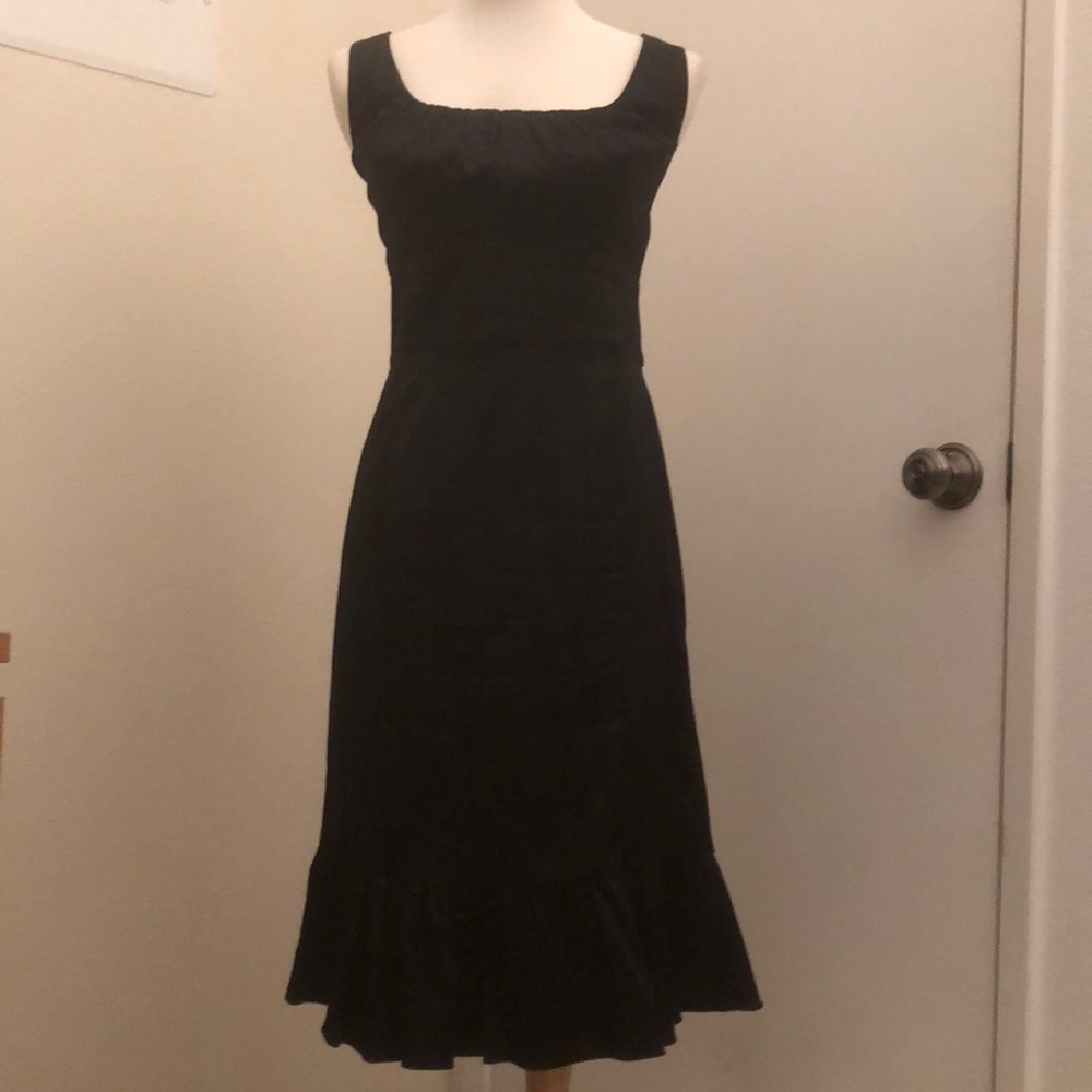 Donna Ricco Black Cocktail Dress